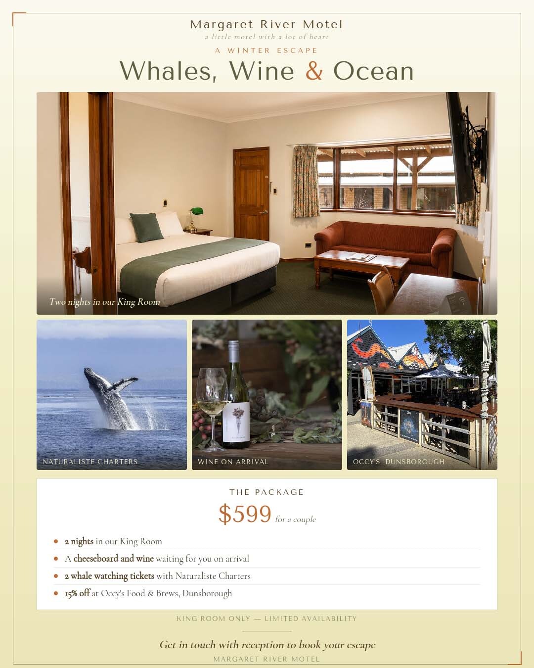 Margaret River Motel Stay 3 Pay